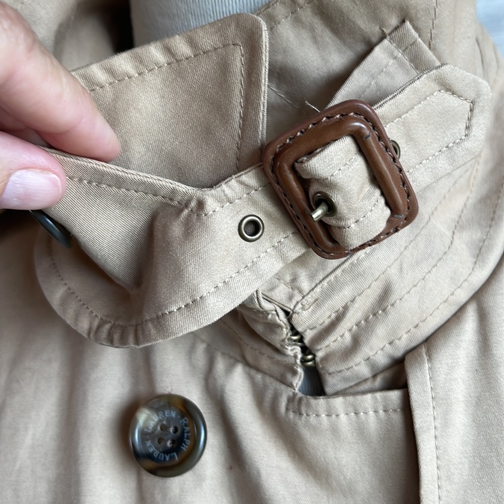 Lauren Ralph Lauren A-Line Trench Coat - Picture 5 of 7